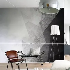 کاغذ دیواری استریو سفارشی 3D پس زمینه نقاشی نقاشی سیاه و سفید نقاشی مینیمالیستی دیوار اتاق نشیمن اتاق خواب اتاق زمینه تلویزیون پوشش دیوار 448 × 280 سانتی متر 2021 - 103.03 دلار آمریکا