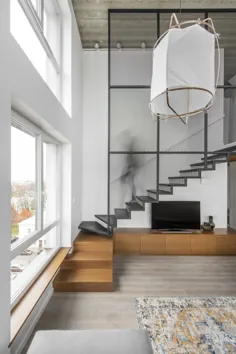 Byt، kde chybí podlaha: dokonalé bydlení pro excentrické kreativce - HomeInCube