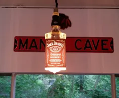 چراغ آویز بطری نوشیدنی