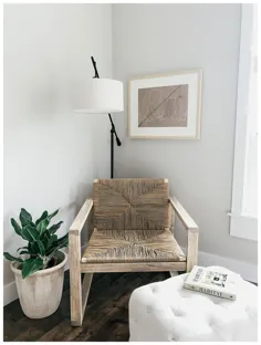صندلی بافته شده DIY - لانه شکوفایی