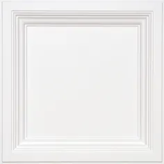 سقف های آرمسترانگ 24 اینچ x 24 اینچ Easy Elegance White با کف 15/16 اینچ Drop Panel سقف کاشی Lowes.com