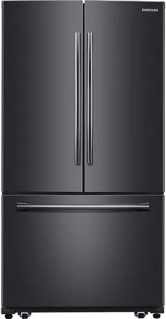 SARERADWMW12343 4 قطعه لوازم آشپزخانه سامسونگ با یخچال درب فرانسوی ، برد الکتریکی ، ماشین ظرفشویی و مایکروویو بیش از حد در فولاد ضد زنگ سیاه