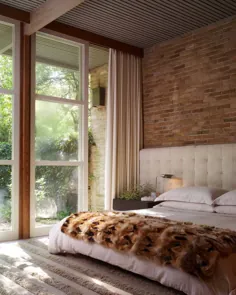 35 اتاق خواب مدرن در اواسط قرن فوق العاده شیک