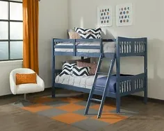 مبلمان اتاق خواب تختخواب شو بچه ها و دو تخته چوبی با دو تخته