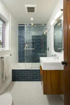 واشنگتن دی سی بازسازی حمام |  طراحی چهار برادر + ساخت