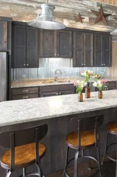 23 ایده Tin Backsplash Design برای آشپزخانه شما