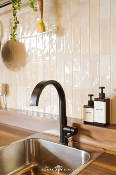 کاشی آشپزخانه آلی مدرن DIY Backsplash