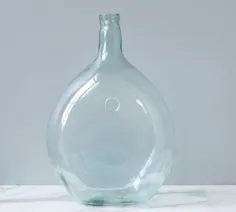 گلدان شیشه ای بازیافتی بزرگ
