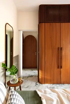 یک آپارتمان پونا پر از طراحی زیبا و ایده های بزرگ ذخیره سازی