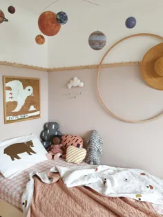 چگونه یک اتاق خواب دخترانه با الهام از اسکاندیناوی ایجاد کنیم.  - آلیس در اسکندیلند