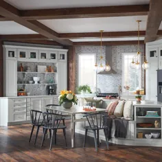 کابینت های آشپزخانه سفارشی Thomasville Artisan به سبک Farmhouse-HDINSTTSBX نشان داده می شود - انبار خانه
