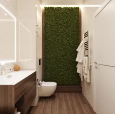 Living Wall 19X19 19X27 خزه صفحه ای صفحه خزه چوب پنبه ای سبز |  اتسی