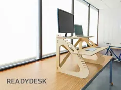 Readydesk: میز ایستاده فوق العاده مقرون به صرفه ، با قابلیت تنظیم دوگانه