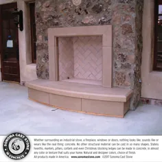 مخازن نوشیدنی بتنی ساخت آمریکا ساخته Sonoma Cast Stone