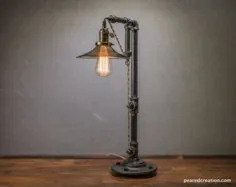 چراغ رومیزی صنعتی چراغ لامپ ادیسون لامپ روشنایی صنعتی |  اتسی