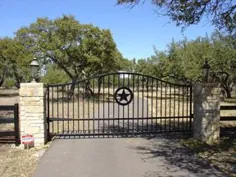 گیت دروازه ای آهن سفارشی تگزاس ، اپراتور دروازه اتوماتیک خورشیدی تگزاس ، تگزاس دروازه باز ، تگزاس دروازه فلزی