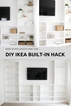 هک توکار قفسه کتاب IKEA Billy