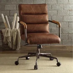 مبلمان Acme صندلی مخصوص چرم دانه ای برتر حریث