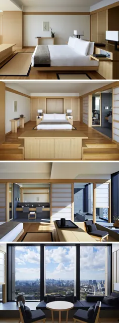 نحوه ترکیب طراحی داخلی معاصر با عناصر فرهنگ ژاپن