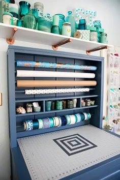 اتریش Something Turquoise Craft Room + دفتر وبلاگ را ببینید!