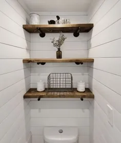 DIY Makeover - حمام فضایی کوچک به سبک خانه مدرن