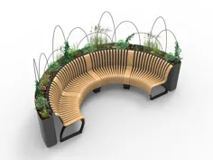 RADIUS PLANT DIVIDER By Green Design Design Concept Johan Berhin، Jonas Ekholst، Joakim Lundgren