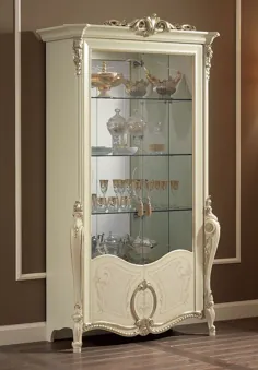 کابینت نمایش شیشه ای درب دار Arredoclassic Tiziano 2