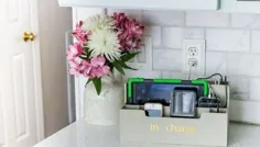 ایستگاه شارژ USB صنعتی DIY