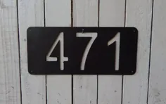پلاک شماره پلاک خانه شماره درب خانه فلزی |  اتسی