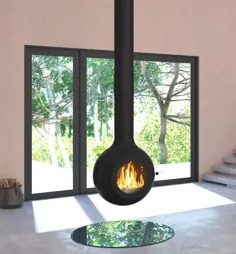 Globe Hanging Fireplace |  شومینه معلق |  آتش سوزی های سیگنی