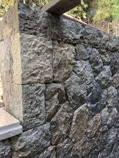 سنگ دیوار تولید شده در سنگ آهک تنها 5 سانتی متر چشم بند دست ساز