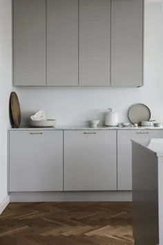 طراحی آشپزخانه مینیمال نوردیک Sundlingkicken برای Nordiska Kök