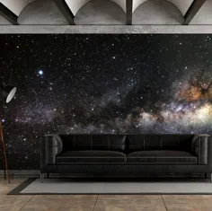 کاغذ دیواری فضایی  تصاویر پس زمینه کهکشان.  فضای دیواری دیوار فضایی.  |  اتسی