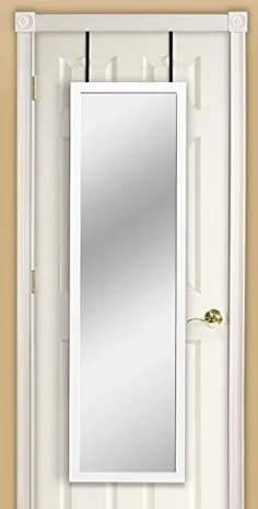 آینه بالای درب آویز تمام چوب قاب چوبی اتاق خواب رختکن حمام برای فروش آنلاین |  eBay