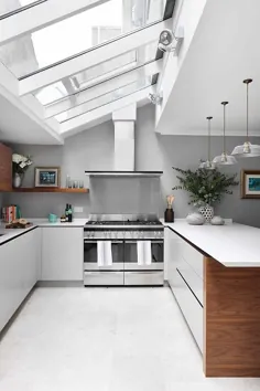 25 ایده جذاب برای آشپزخانه های دارای نورگیر