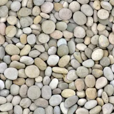 سنگ های رودخانه ای رنگارنگ - بافت های بدون درز رایگان