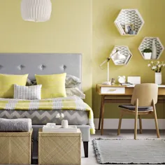 تزئین با زرد: ایده های 6 اتاق |  خانه ایده آل