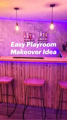 ایده آسان Playroom Makeover