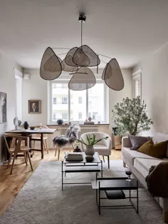 خانه ای ساده با رنگ های گرم - طراحی کوکو لاپین