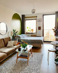 Karst Rauhé در اینستاگرام: "در آپارتمان کوچک 27 متری من ، با یک خورشید کوچک پاییزی زیبا ، از پنجره ها می لرزد.  زندگی خوب است."