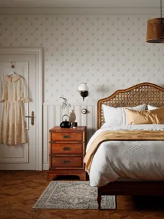 یک اتاق خواب کلبه ای شیرین و چگونه می توان ظاهر را مشاهده کرد - طراح عزیز