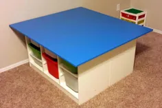 میز لگو DIY Ikea Hack