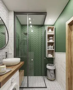 35 ایده مدرن حمام کوچک برای اینکه حمام شما بزرگتر شود - اکتشافات مهندسی