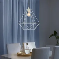 سایه لامپ آویز BRUNSTA ، سفید ، 35 سانتی متر - IKEA