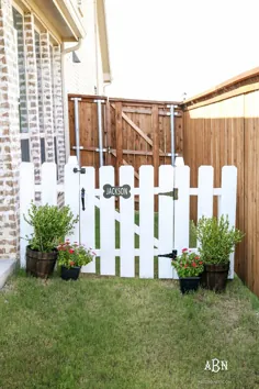 آموزش DIY Outdoor Dog Gate برای افتتاحیه بزرگ