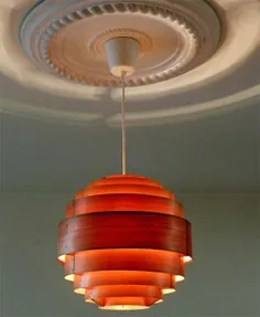 تماشای eBay: دهه 1960 لامپ سقفی کاج طرح Hans Agne Jakobsson - Retro to Go