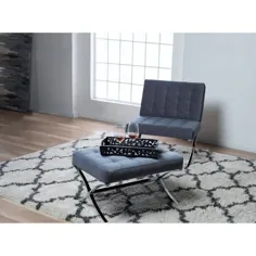 صندلی Atrium Velvet Accent صندلی غروب آبی - خانه طراحی استودیو