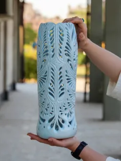 گلدان سرامیکی دست‌ساز تک نسخه