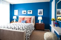 Moody Interior: اتاق های خواب نفس گیر با سایه های آبی