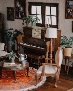 اتاق پیانو مینیاتوری